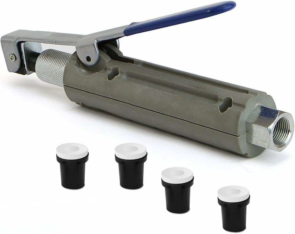 ARC-POWER Replacement Sand Blasting Gun w/ 4 Ceramic Nozzles Tips Blaster Cabinet Air