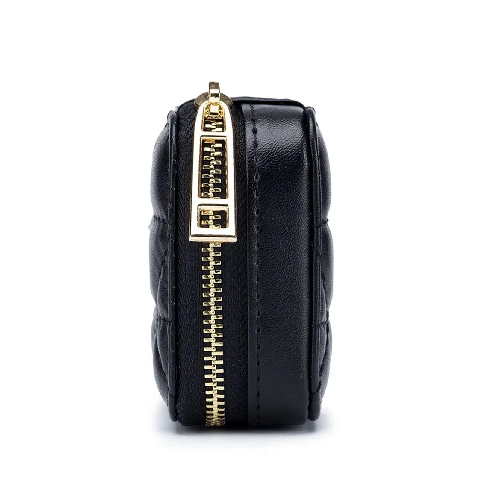 Reise-Kosmetiktasche Reise-Kosmetiktasche, tragbare Leder-Kosmetiktasche, Mini-Lippenstift-Umschlag, Münzgeldbörse(Gray)