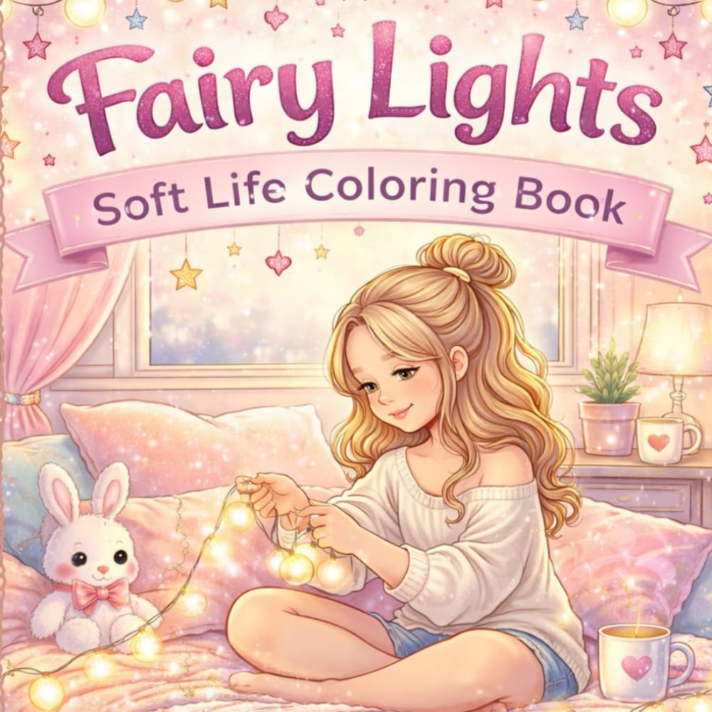 Soft Life Coloring Book: Cozy Self-Care Moments, Skincare Aesthetic & Relaxing Bold and Easy Coloring Pages for Women (Soft Life Coloring Series)