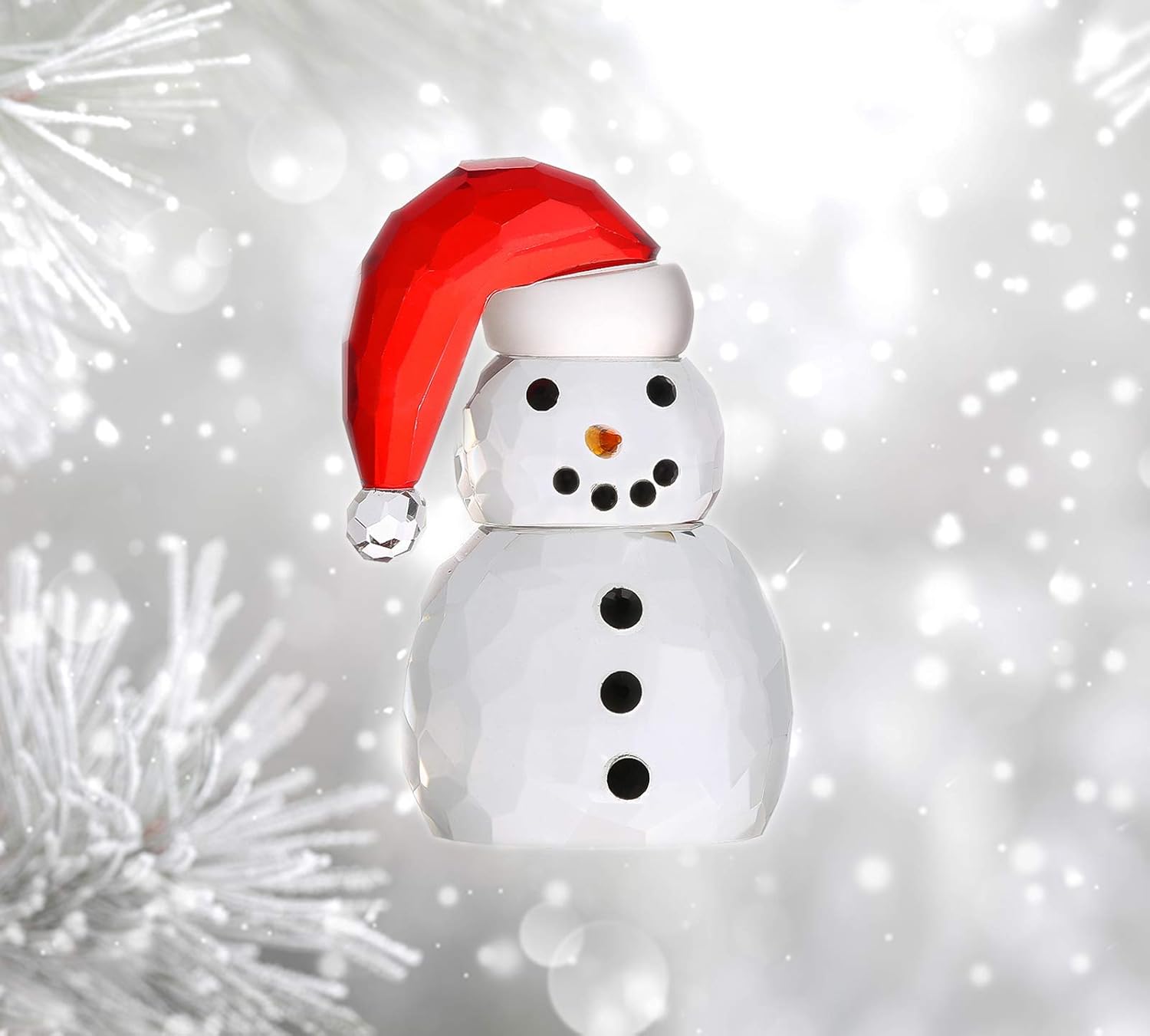 確認用ガラス細工 ミニチュア 雪だるま スノーマン Arkhoediciones Com