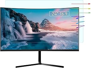 YINOVEEN 24 Inch Anti Blue Light Screen Protector for Universal Diagonal 24 Inch with Aspect Ratio 16:9 Standard/Curved Mo...