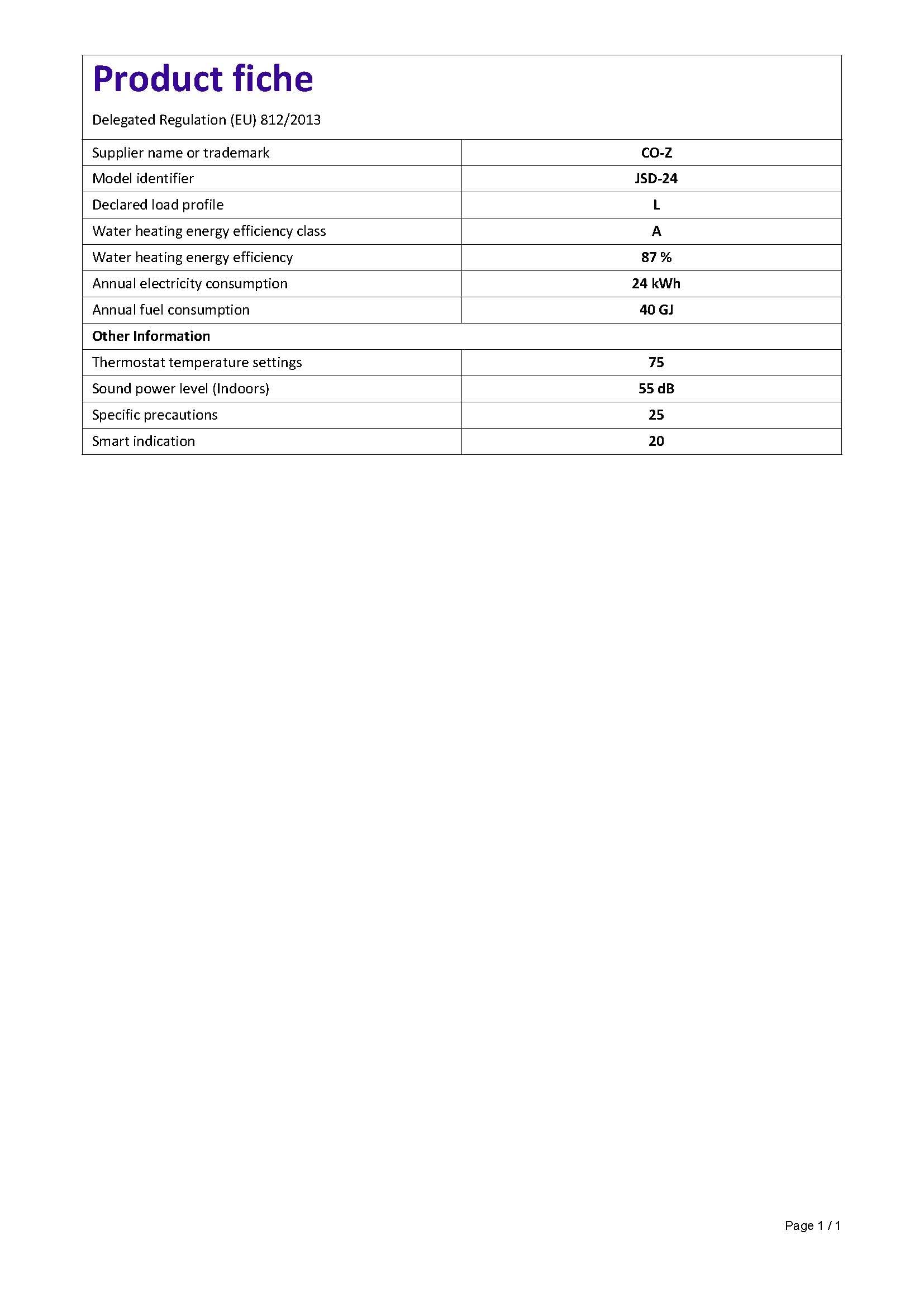 COZ Gas Water Heater, 12L LPG Water Heater with Winter & Summer Modes