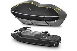 LIBZAKI Jet Ski Cover PWC Cover Heavy Duty Waterproof