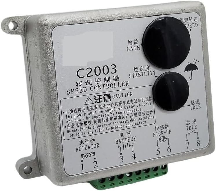 Speed Control Board Diesel Generator Speed Controller Engine Electronic Governor C2003