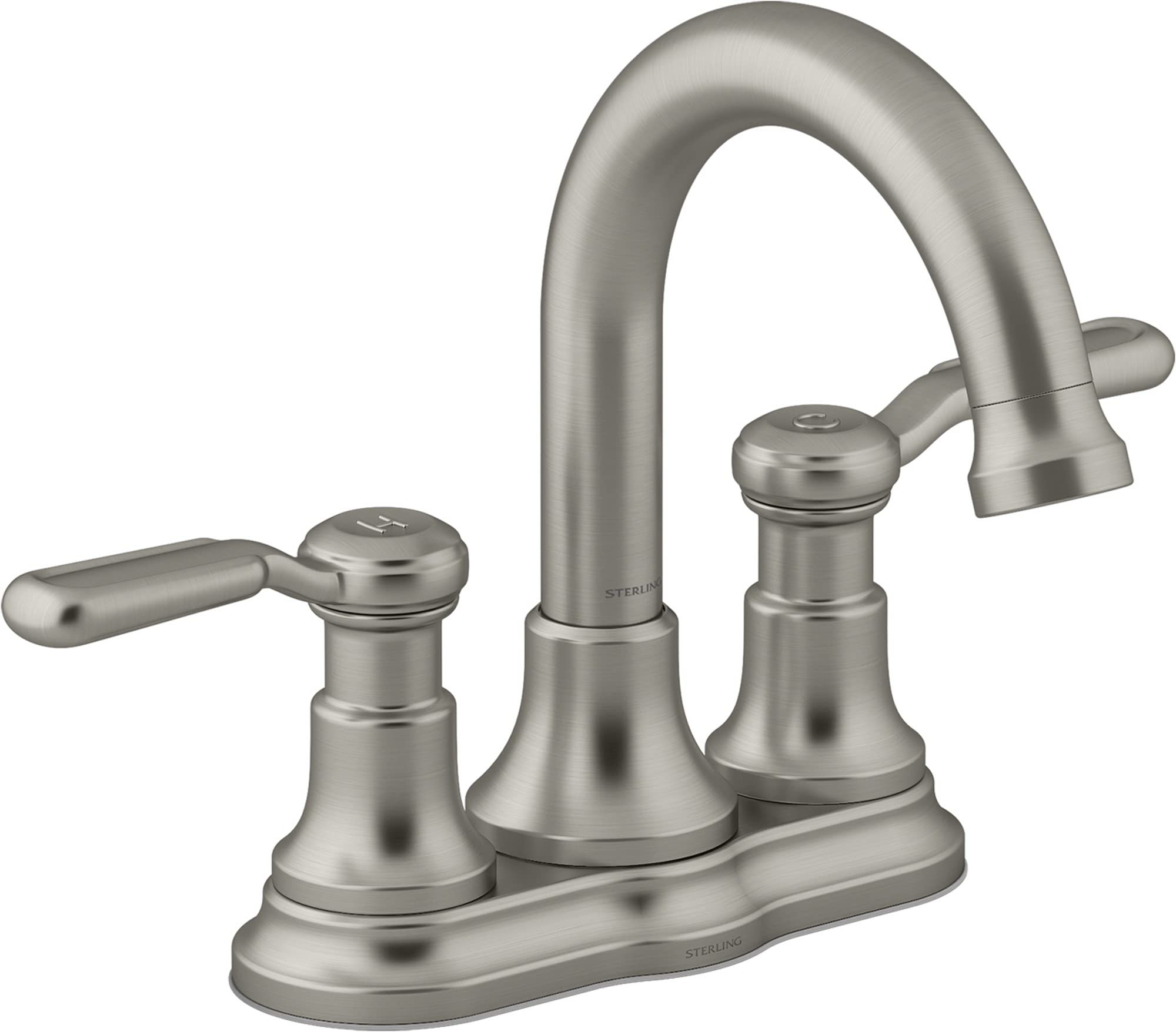 Amazon.com: Sterling 27373-4N-BN Ludington Centerset Bathroom Sink