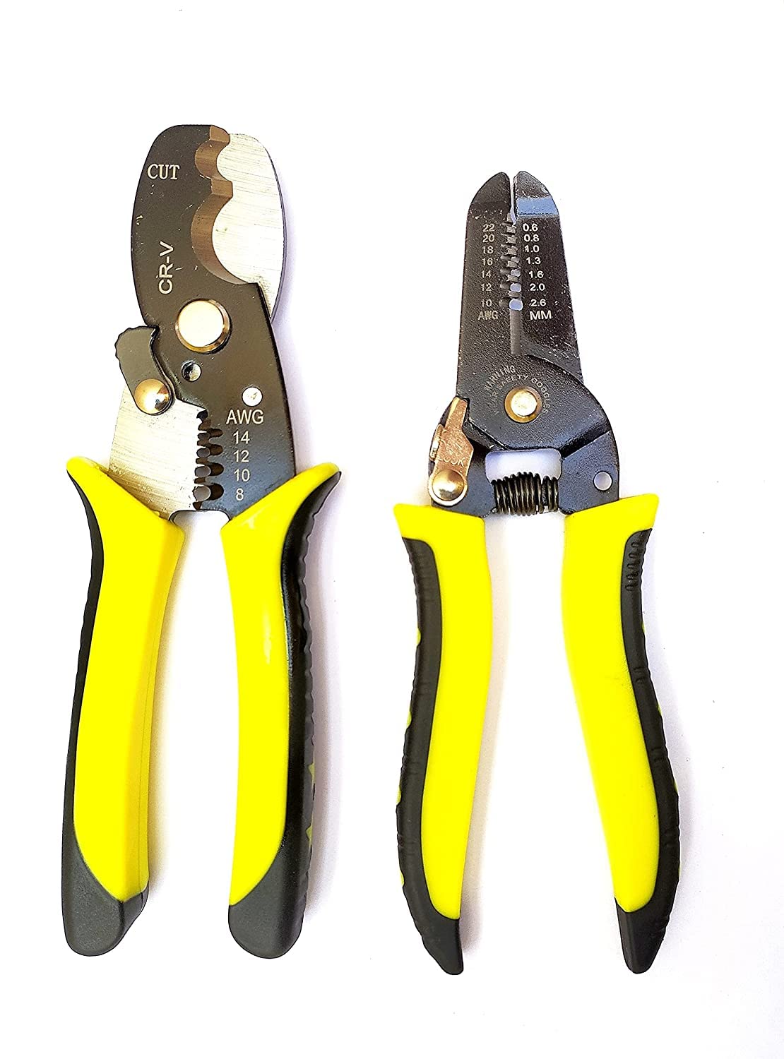 H9 Electric Cable Wire Cutter Stripper Piers Multi Purpose Cutting Wire Insulation Stripper Cutting Pliers for Electrical Use (Pack of 2) (B0BVH1SHJB) Amazon Price History, Amazon Price Tracker