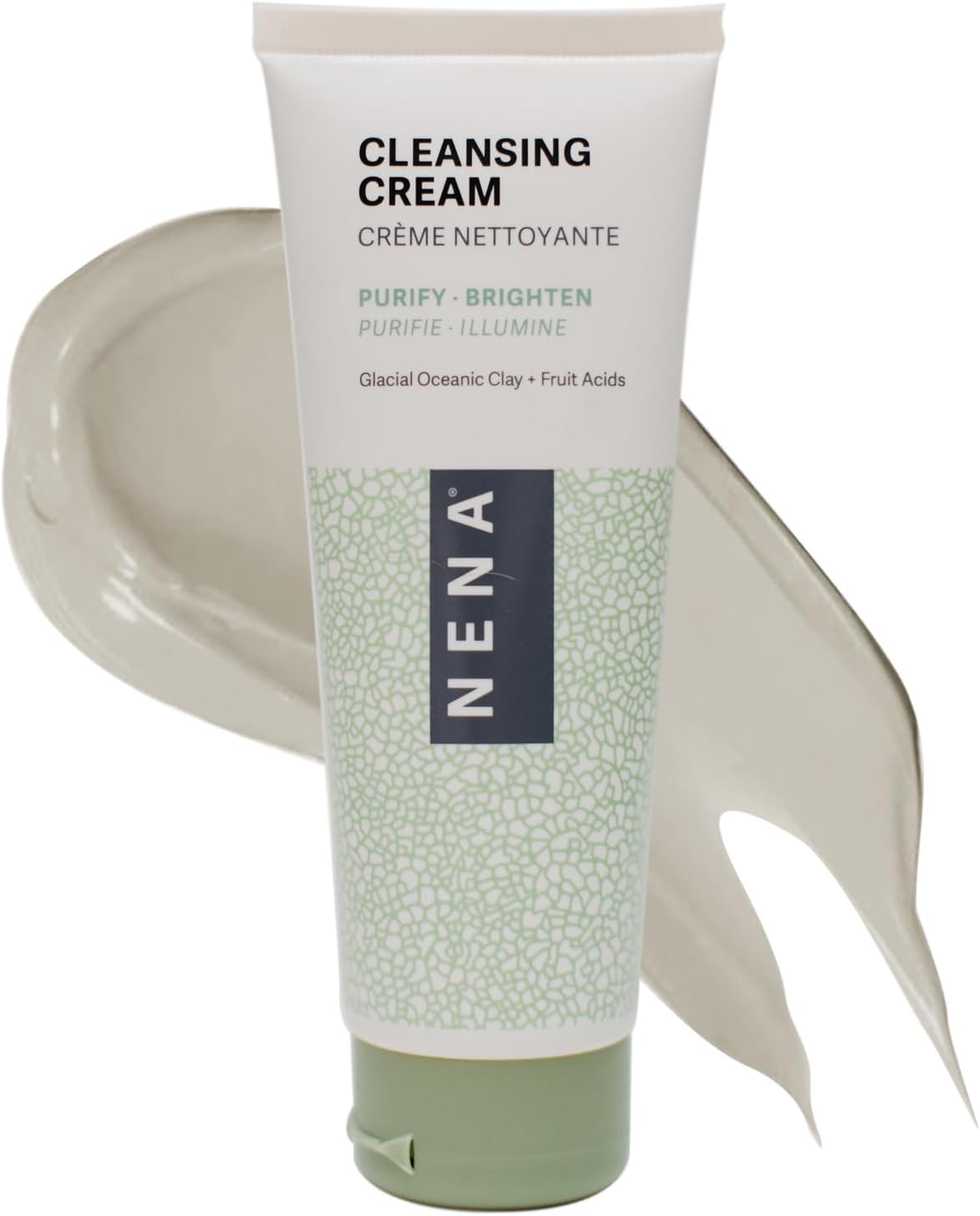 NENA Cleansing Cream Made with Pure Canadian Glacial Mineral Water, 100 g