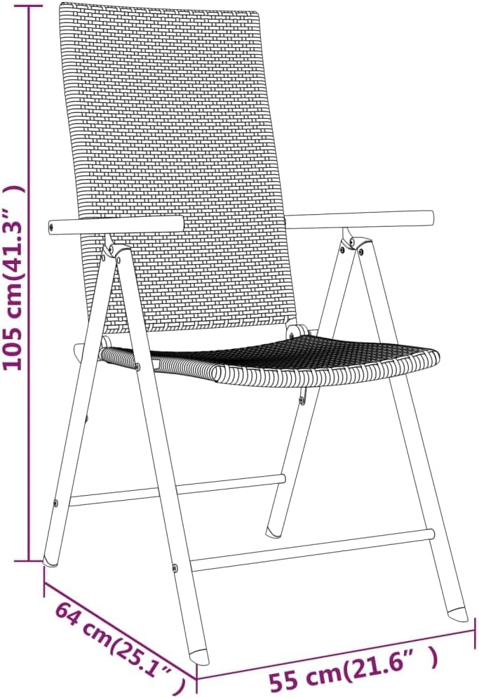 7 Piece Patio Dining Set,Conversation Furniture,Backyard Furniture,Casual Table Chairs,Patio Decor,Ideal to be Placed in Garden, Patio, Balcony, Poolside, Backyard, Lawn, Black