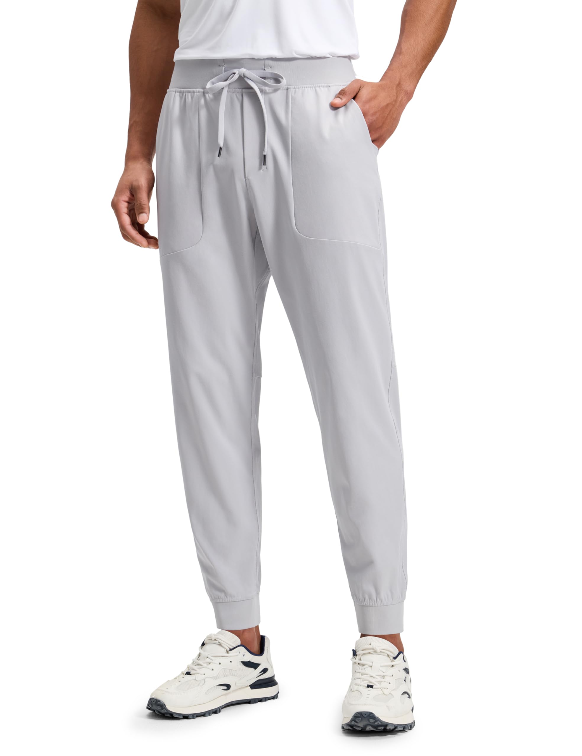 CRZ YOGA Herren Golfhose Stretchhose Golf Joggers Pants Leictht Hose Atmungsaktive Freizeithose mit Taschen - 71/76cm/81cm