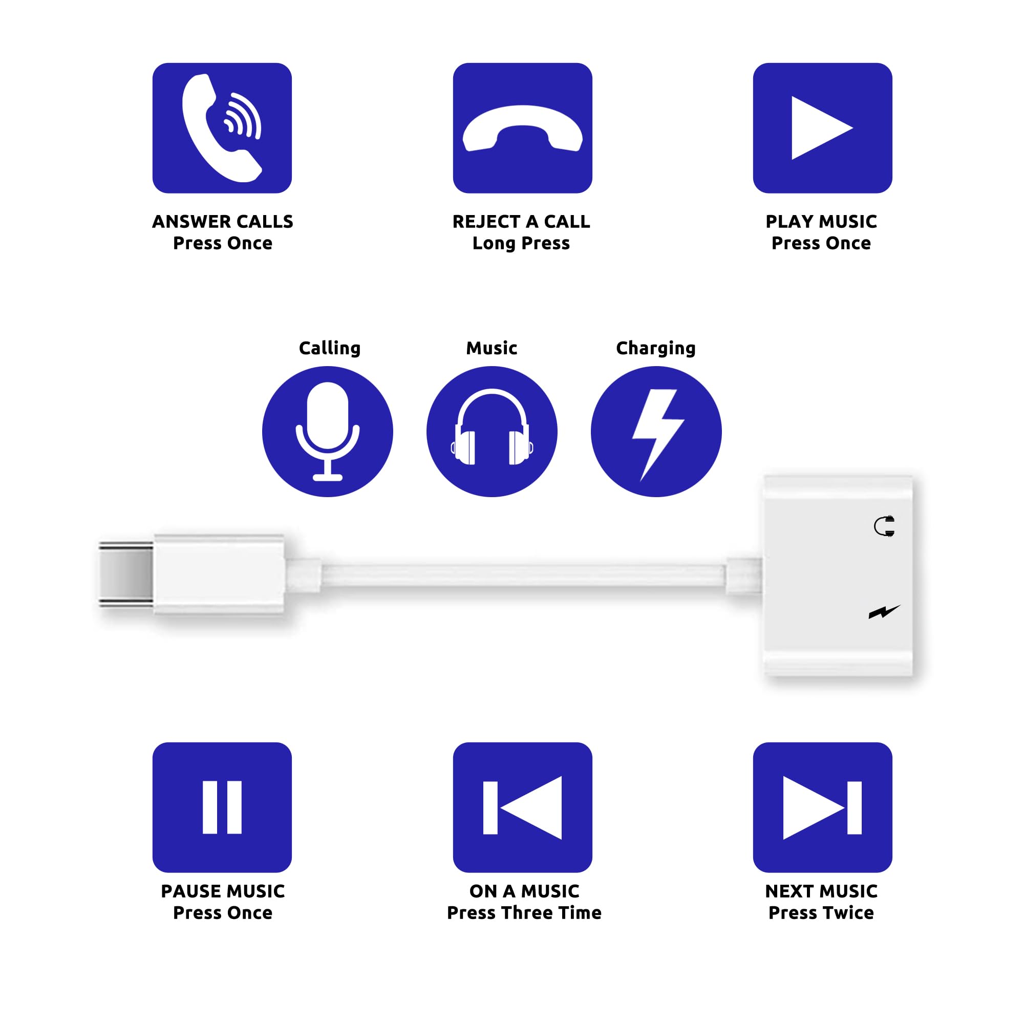 Amazon.com: Pro Headphone 25W Aux Adapter Compatible with Kyocera