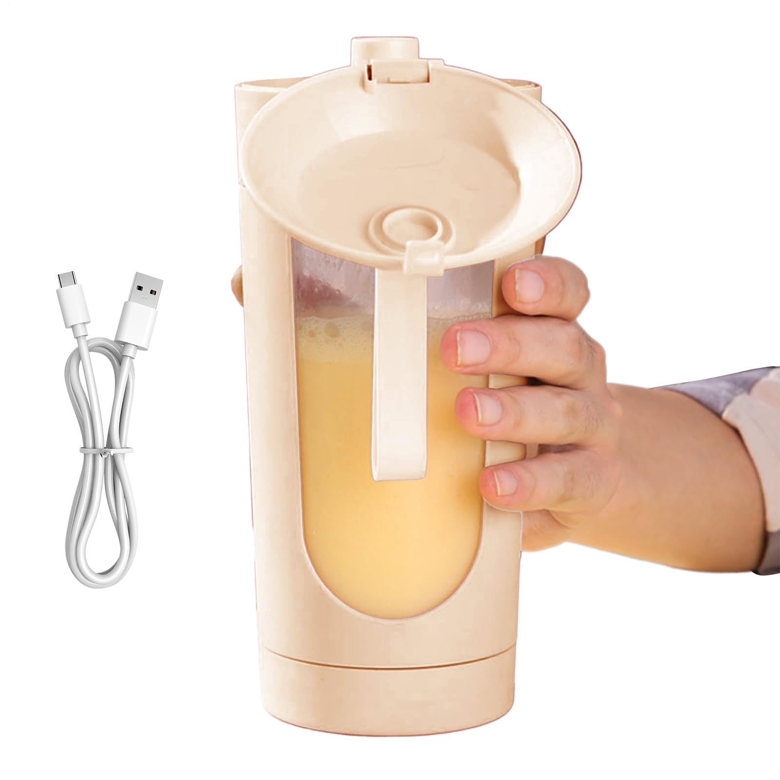 Batidora Personal Portátil Batidora de Frutas Recargable por USB de 700ml
