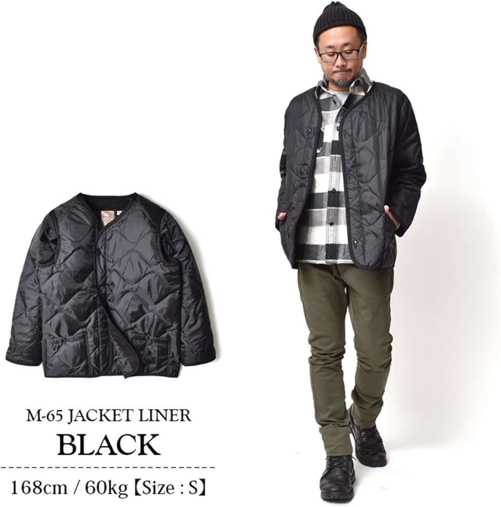 Amazon | [ヒューストン] M-65 ライナー ジャケット （高機能中綿
