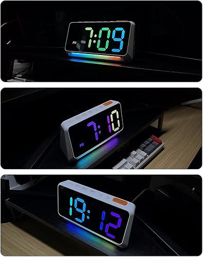 Miniatura 7 de Reloj despertador con espejo