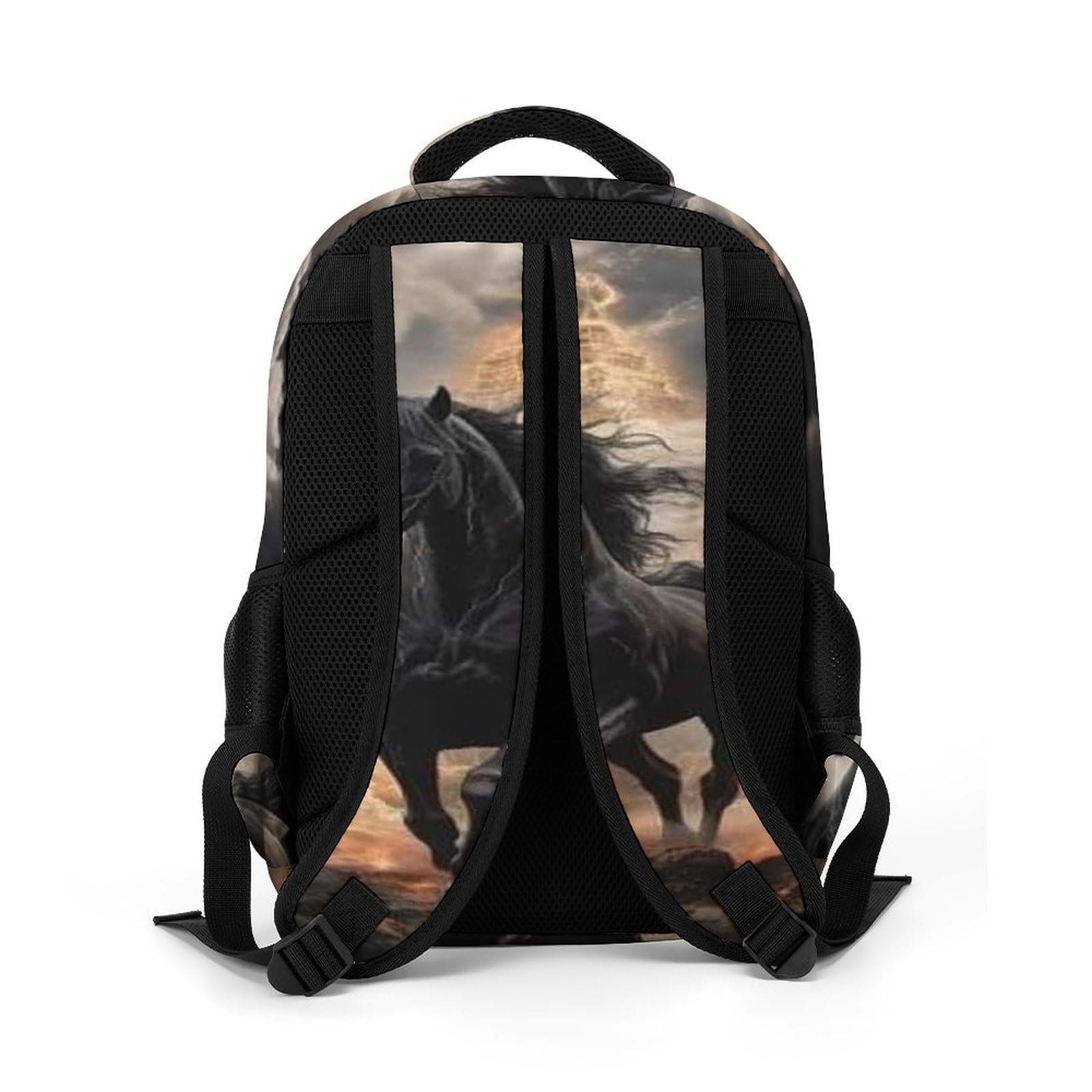 Pferd Kinderrucksäcke Pferd Schulrucksack Für Kinder Reiserucksäcke Büchertaschen Jungen Mädchen Schultasche One Size