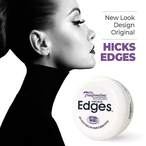 Miniatura 3 de Gel de peinado Hicks Total Transformaciones de Edges 4 onzas 4 onza Transparente
