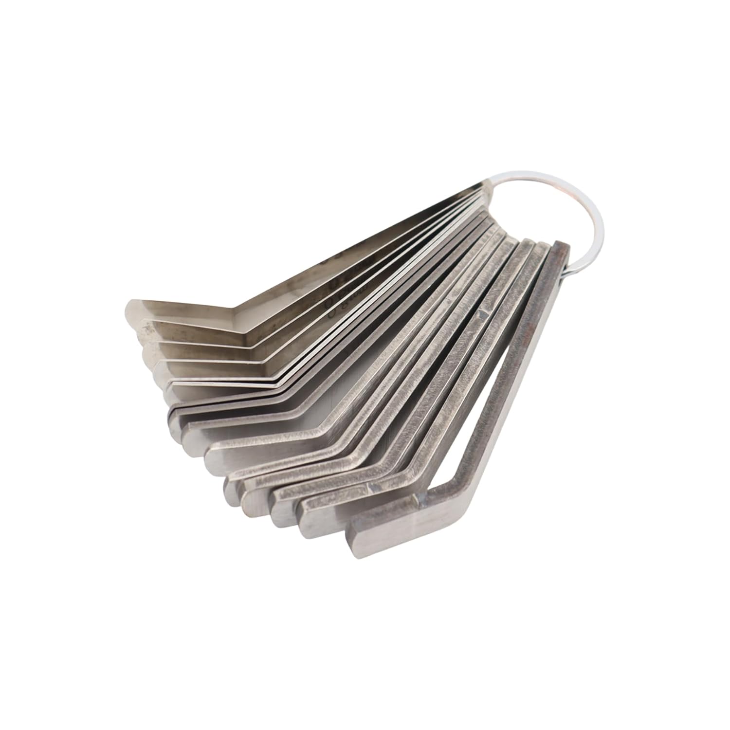 15Pcs Feeler Gauge Tools Set Replace for 85111377, 88880053, 88880052, 0.2-4.2mm Feeler Gauges, Intake and Exhaust Valve Adjustment Kit Compatible with Volvo D12 D13 D16, Mack MP7 MP8 MP10 Engines