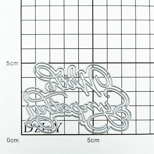 Vista 139 de DzIxY Shadow Just Note - Troqueles de corte de metal para hacer tarjetas, kit de álbumes de recortes, papel en relieve, troquelados, plantillas de 40