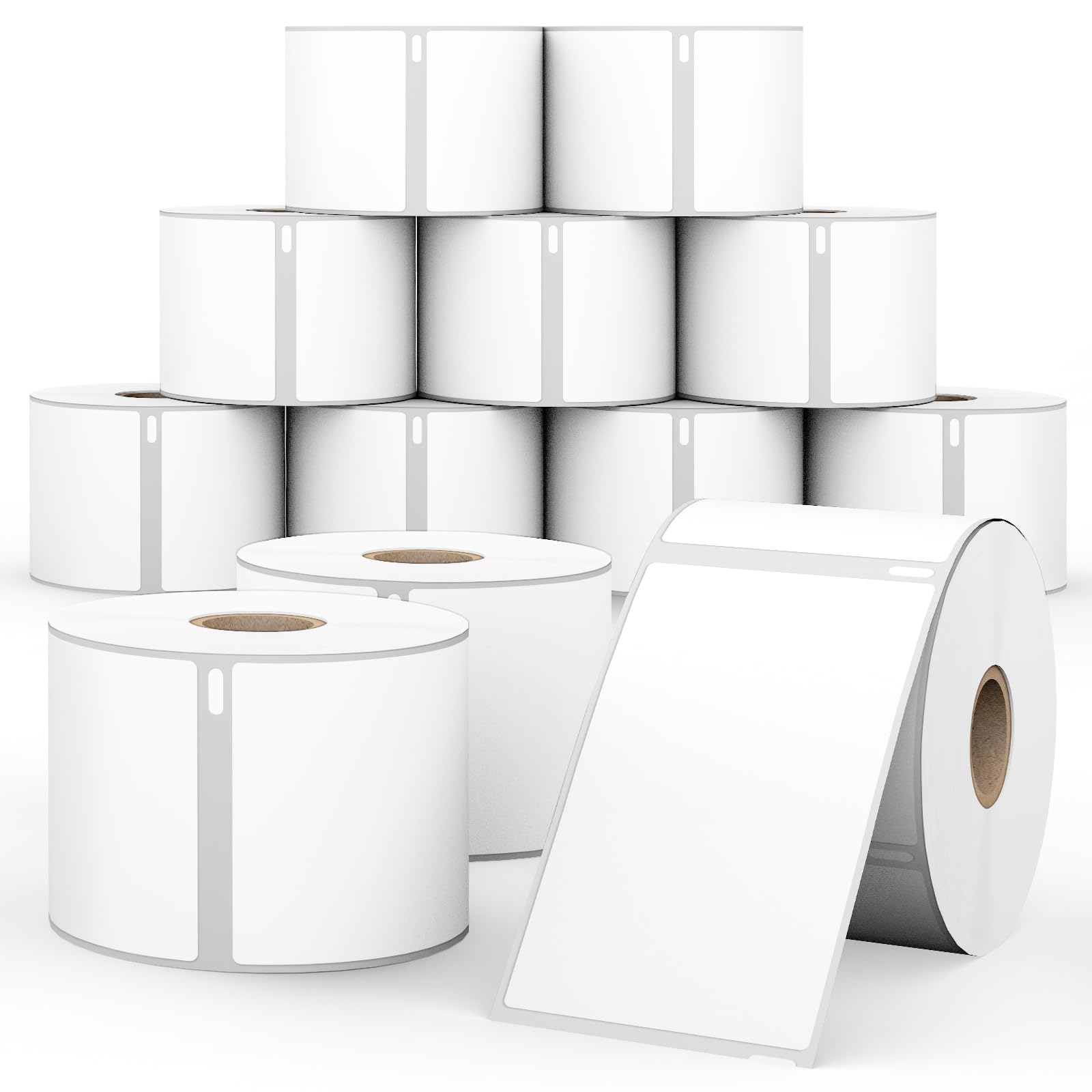 StickerTag 12 Rolls Compatible for Dymo 30256 (2-5/16" x 4") Shipping Labels, Direct Thermal Labels Perforated Compatible with Dymo Labelwriter 450,