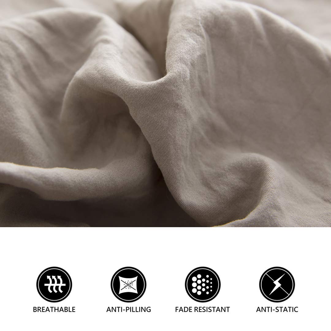 Juego de sábanas de microfibra con bolsillo profundo, 120 GSM, 2400 TC, para cama individual, individual extragrande, matrimonial, queen y king de 4