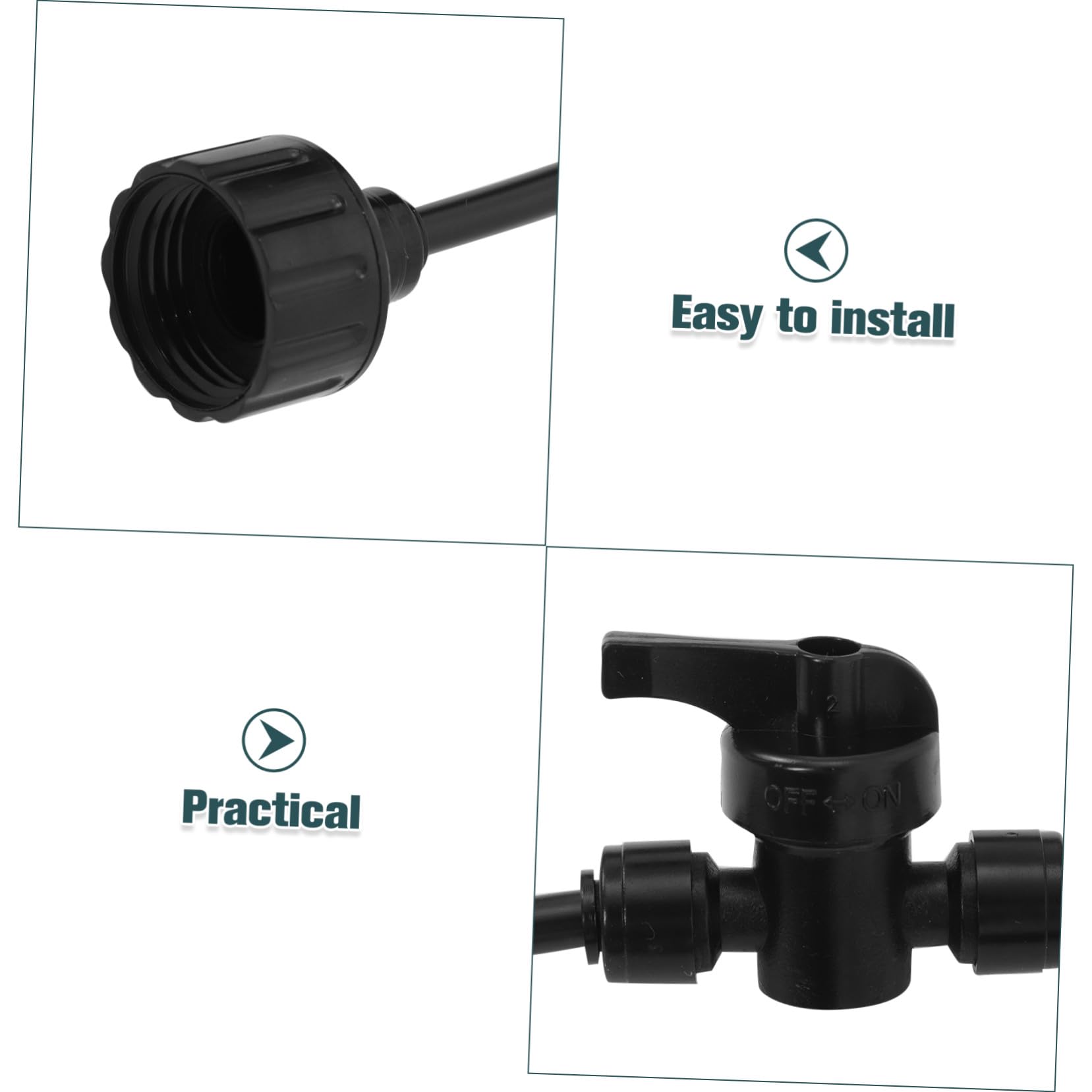 Gatuida Kit de Brumisation pour Ventilateur, Système Autonome Extérieur