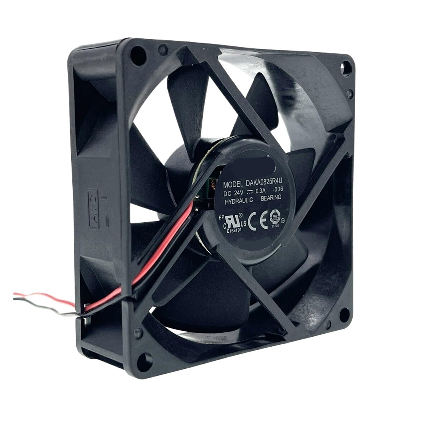 YMUGUEGH DAKA0825R4U 8025 8cm 80mm Fan DC 24V 0.3A 5000RPM Cooling Fan