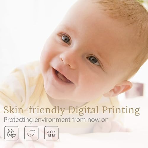 Miniatura 4 de Sleepwish Juego de funda de edredón con ramo de rosas retro, ropa de cama de hojas verdes acuarela, bonita rosa rosa impresa en blanco, funda de