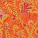 Entertaining with Caspari 8900RC Continuous Roll of Gift Wrapping Paper, Paisley Spice, 8-Feet, 1-Roll