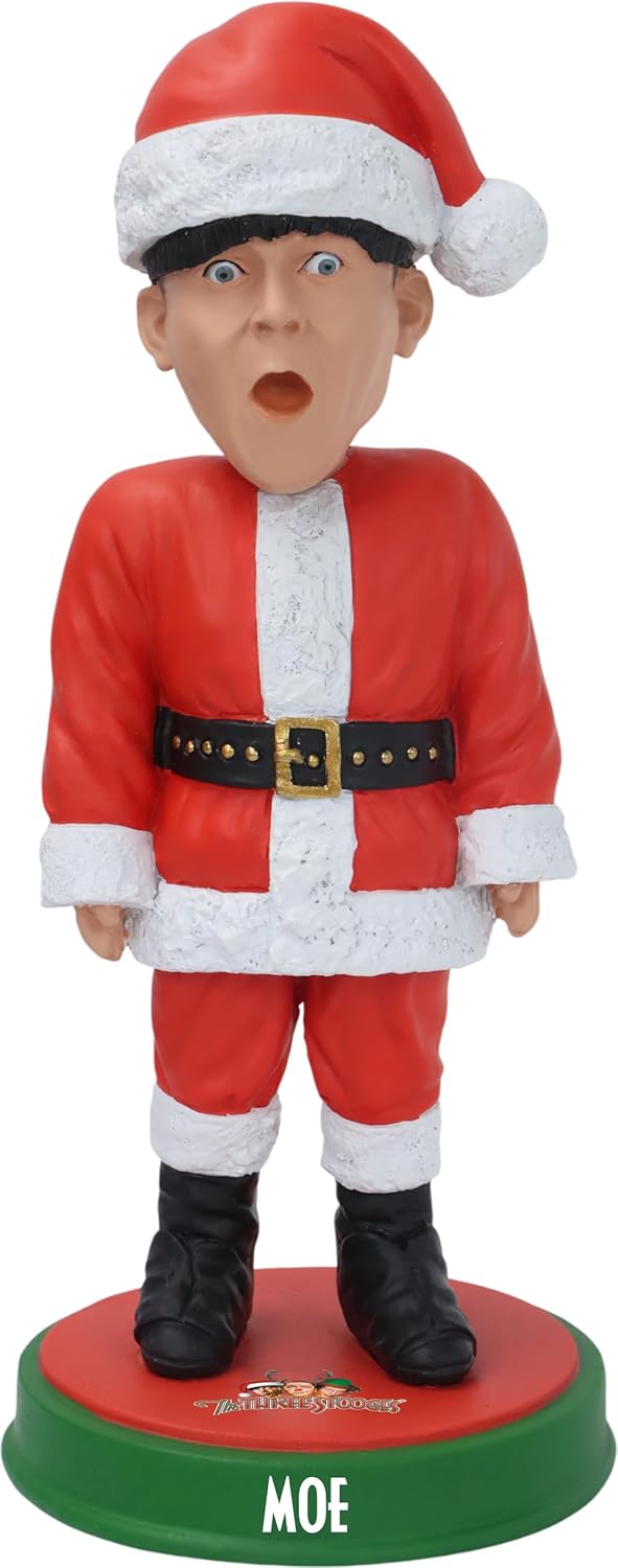 Santa Moe The Three Stooges Bobblehead
