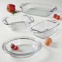 Anchor Hocking Fire King Clear Bakeware Set