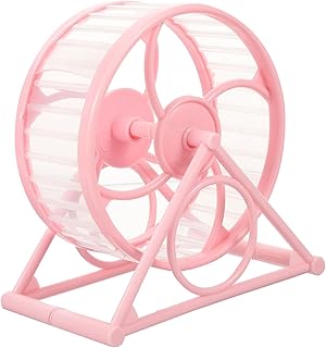 CRILSTYLEO Brinquedos Roda De Hamster De Plástico Roda De Gerbil Roda De Chinchila Roda De Mouse Roda De Ouriço Roda De Corrida De Porquinho Da Índia Roda De Brinquedo De Chinchila Para