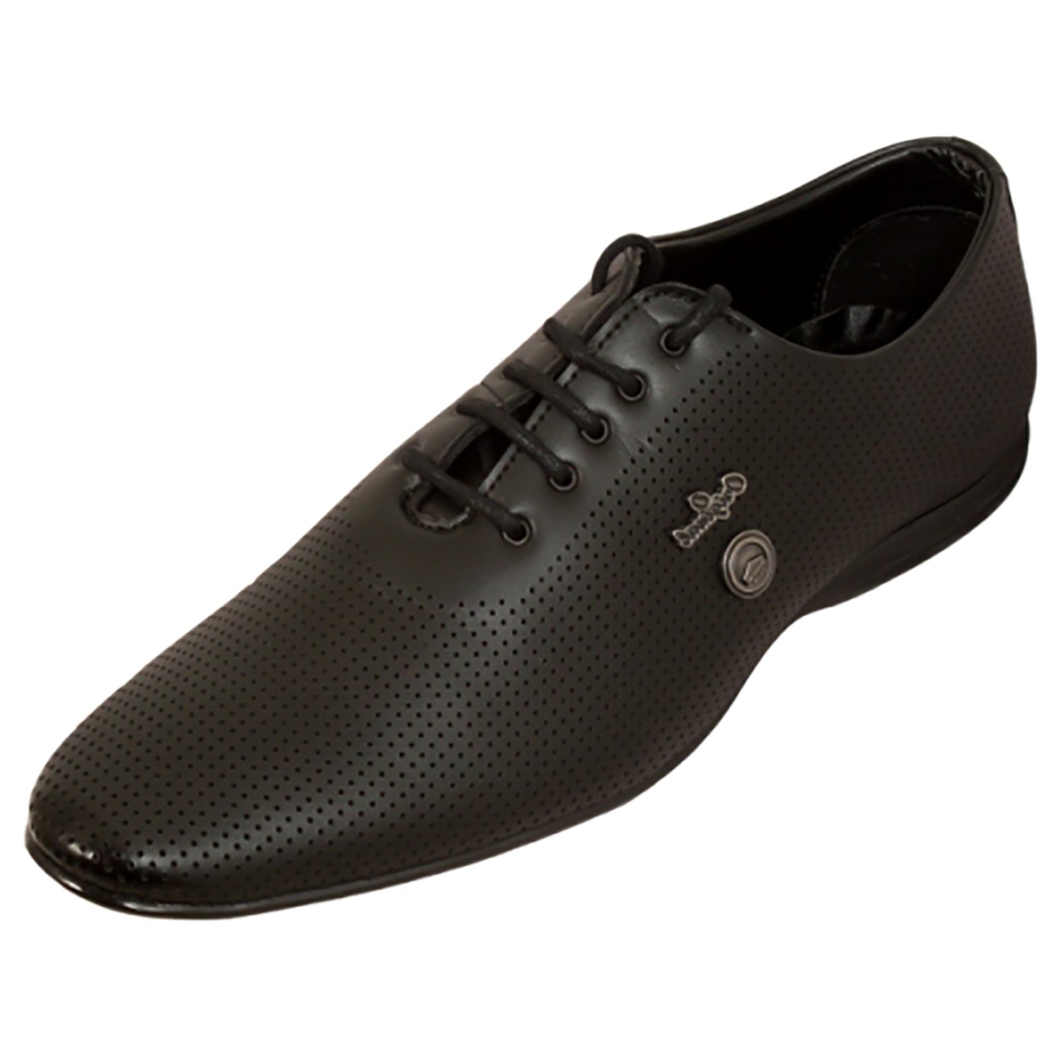 Ztoez Suede Classy Black Shoes for Men-Size 8