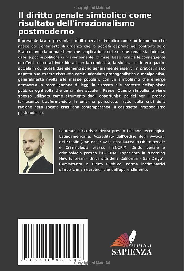 Miniatura 2 de Il diritto penale simbolico come risultato dell'irrazionalismo postmoderno Un'analisi dal punto di vista del diritto e della bioetica