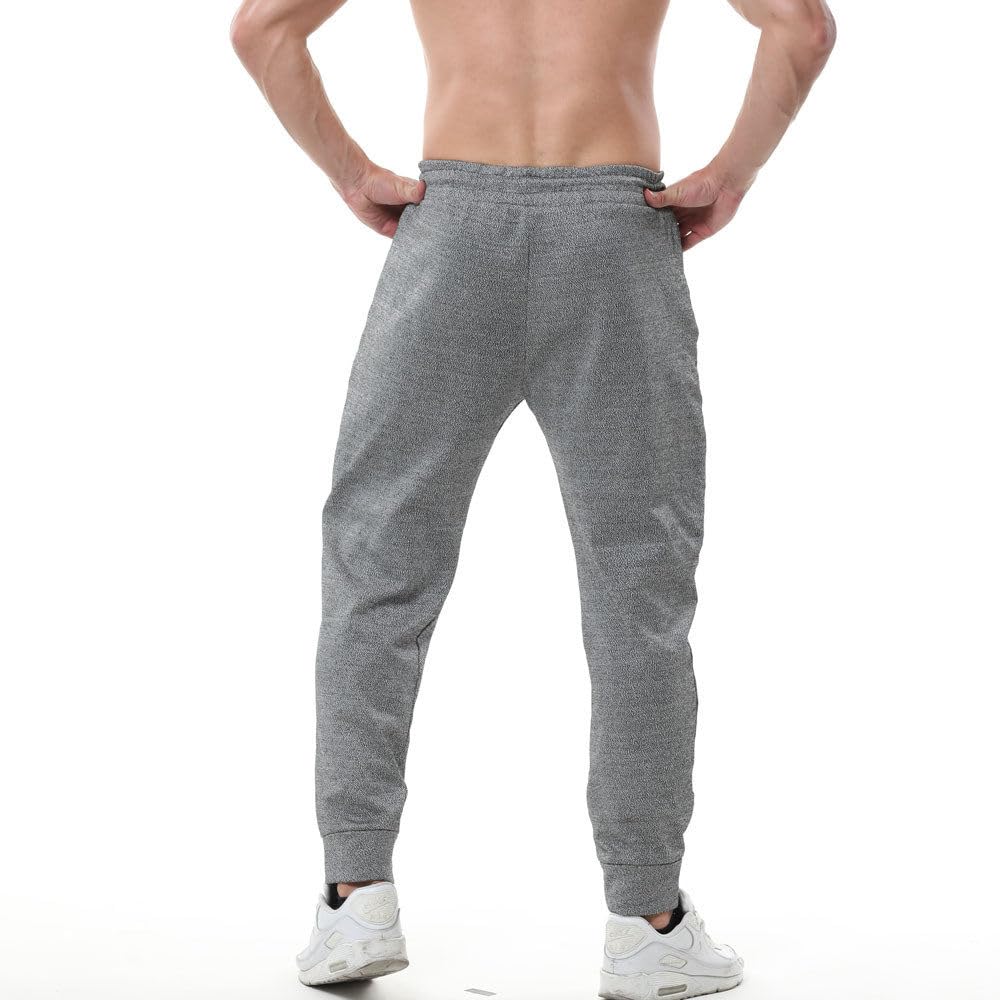 Pantaloni Antitaglio a 5 Livelli, Pantaloni Antitaglio Resistenti all'Usura per Uomo All'aperto, Pantaloni da Lavoro da Uomo con Dispositivi di Sicurezza, per La Sicurezza Personale Grey-XXL