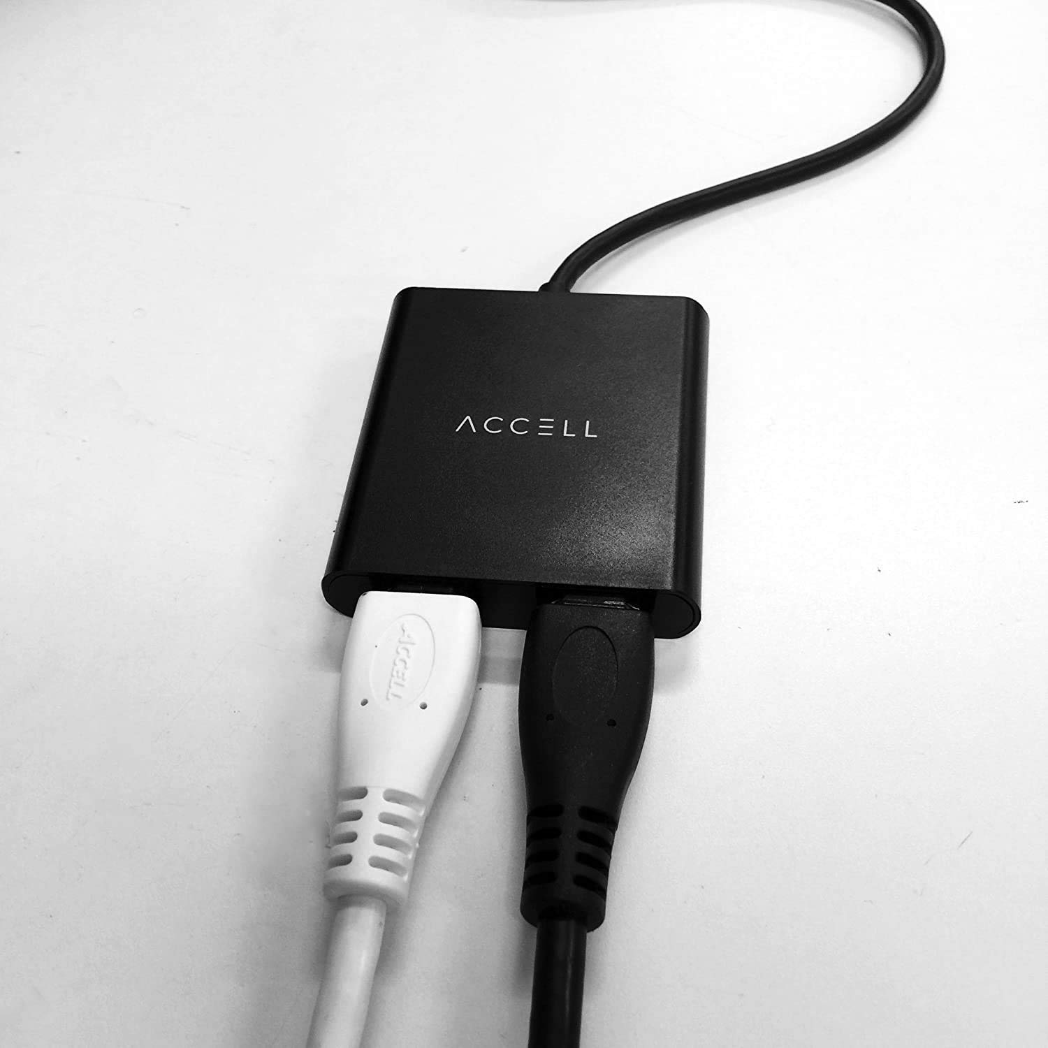 Accell u227b-001b USB-C a HDMI, adattatore multi-monitor nero Nero 2 HDMI Outputs