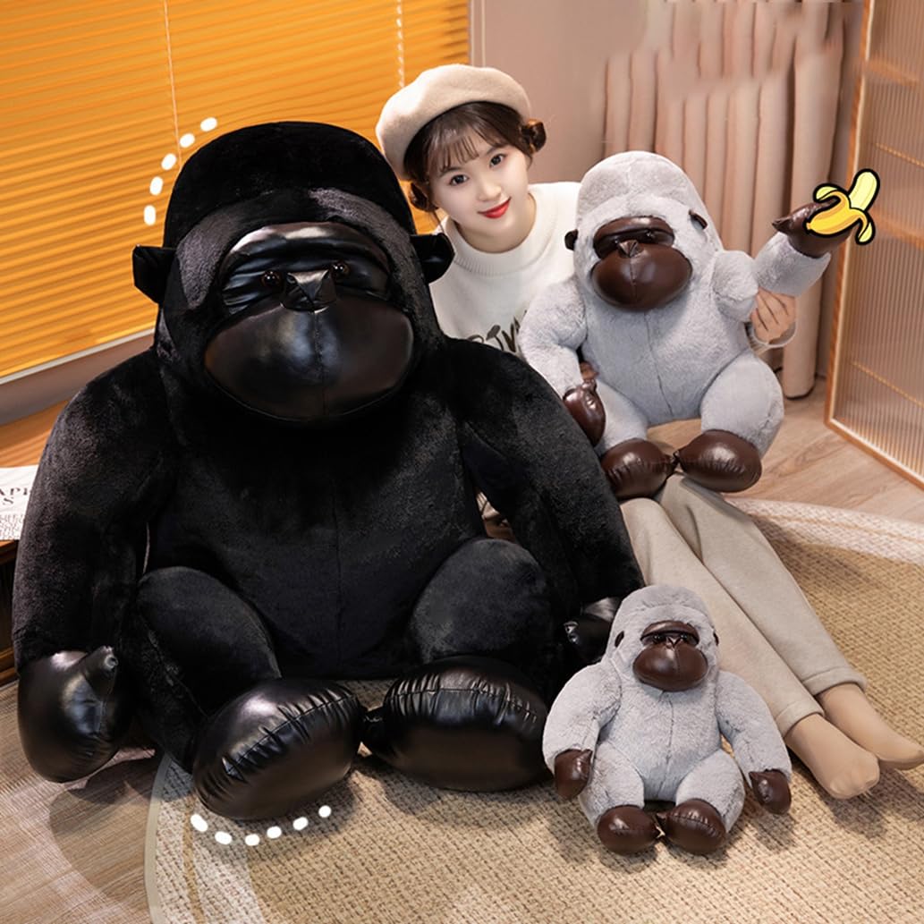 Amazon.co.jp: ゴリラ 特大 ぬいぐるみ 動物 アニマル 人形 ふわふわ