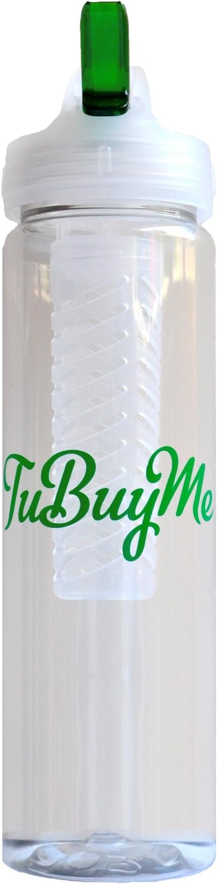 Infuser Water Bottle 25 Ounce - Includes FREE Infused Water Recipe EBook - Made in the USA! - BPA Free - Create Your Own Flavored Water, Naturally. The Fun & Healthy Way to Enjoy Your Daily Water - Twist-On Lid & Flip-Top Drinking Spout
