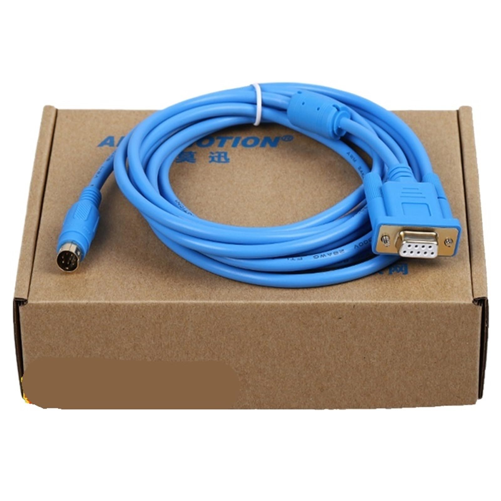 Kunlun Tongtai TPC Touch Screen Connected to FX/1N2N/3U Series PLC Data Download Communication line TPC-FX (Size : Gold Plated Connector, Color : 2m)