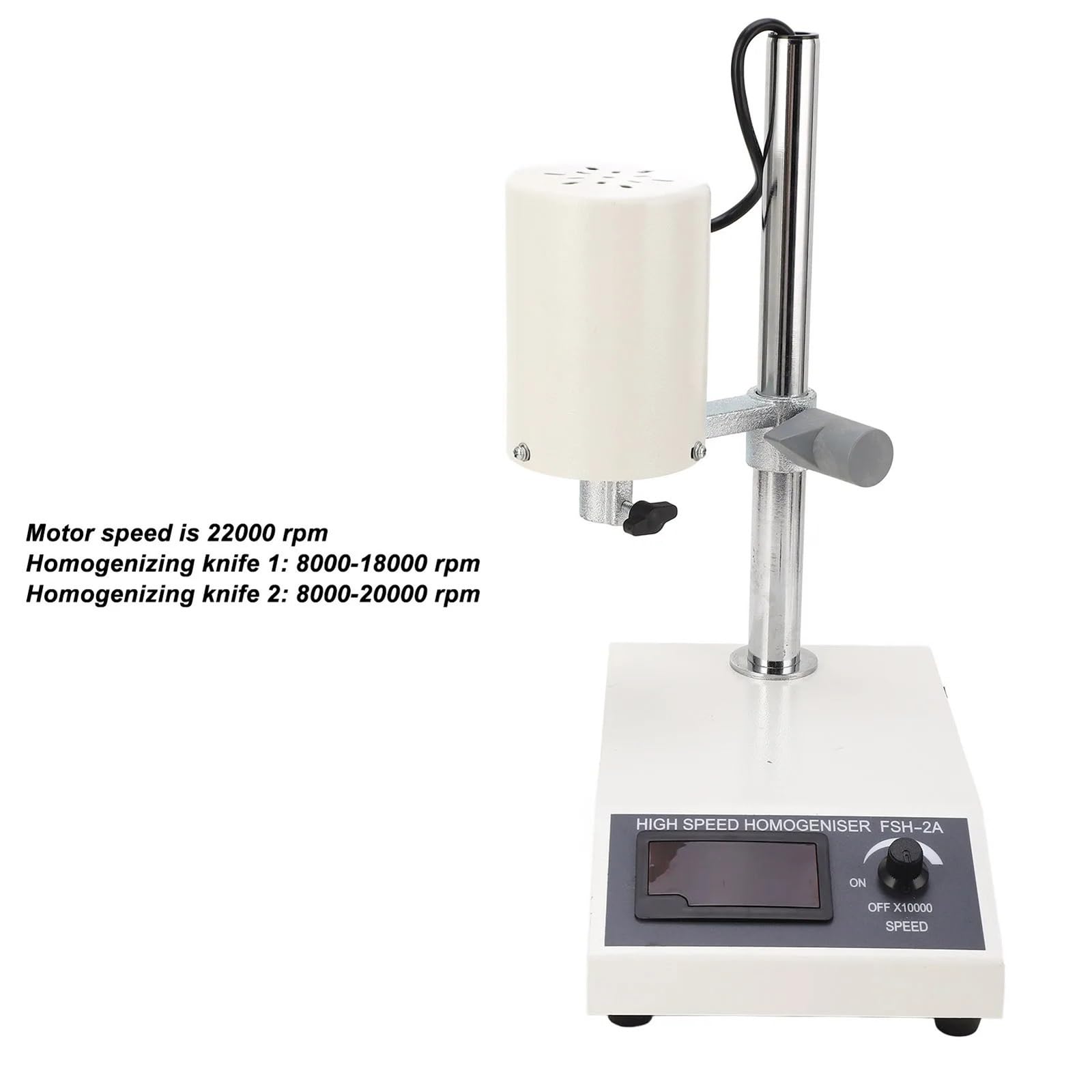 Homogeneizador de alta velocidad ajustable FSH-2A, dispersor laboratorio, 8000-22000 rpm, emulsionante y homogeneizador Químico