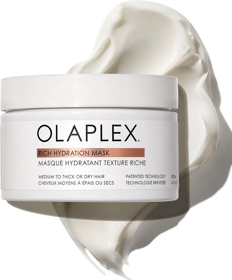 Olaplex Rich Hydration Mask: Cuticle Sealing Mask | Hydrate &amp; Control Frizz | For Dry or Medium to Coarse Hair, 200 ml / 6.7 Fl. Oz.