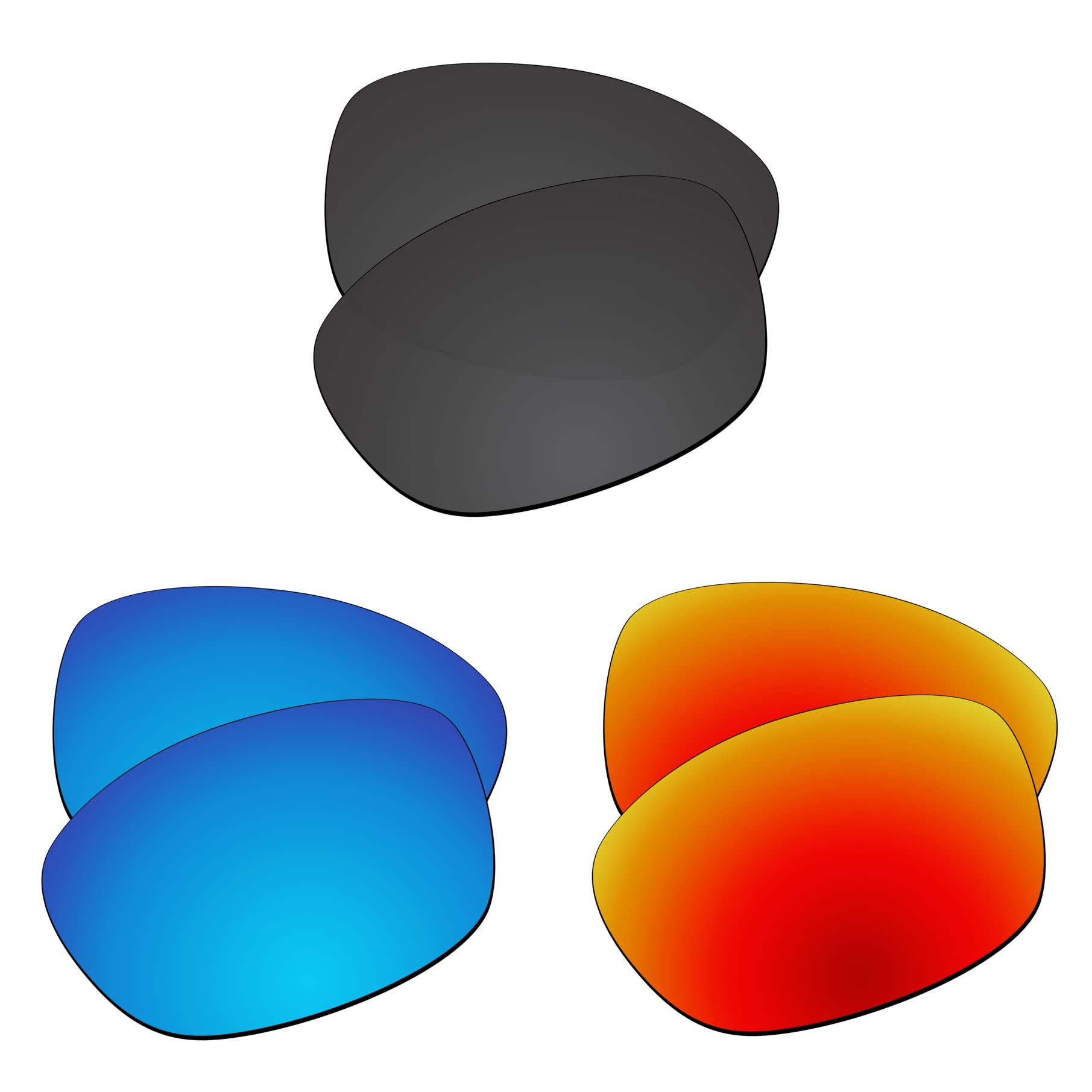 Lente Di Ricambio Polarizzata Hdhut Per Occhiali Arnette AN4155, Antigraffio E Antiriflesso