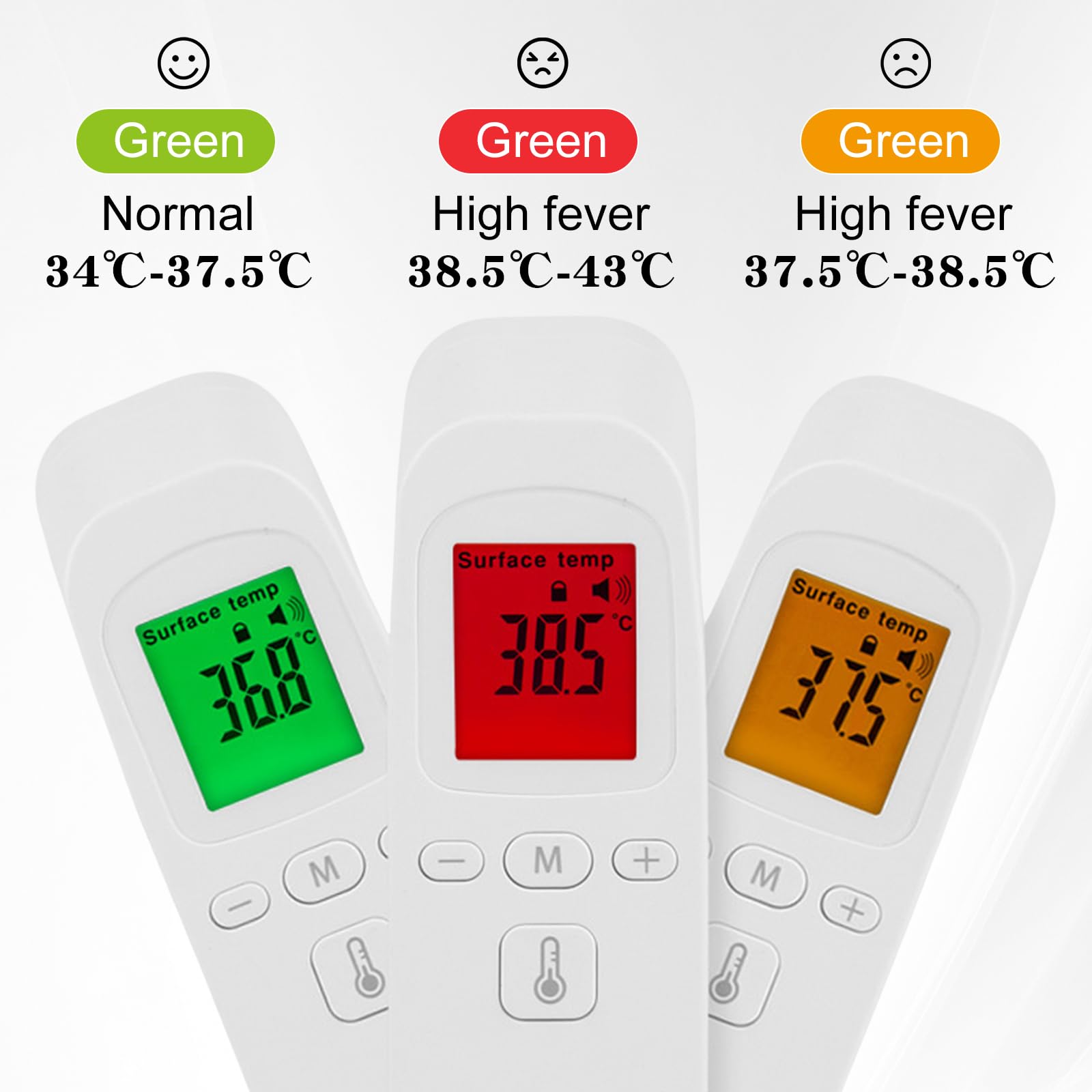 Thermomètre Frontal Bébé Et Adulte Sans Contact - Thermomètre Infrarouge Médical Précis