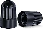 10PCS TPMS Tire Valve Long Stem Caps, Black Plastic Wheel Tire Valve Stem for TR20008 TPMS, Universal Long Stem Caps for Cars, SUV, Trucks, Bikes, Motorcycles, Bicycles