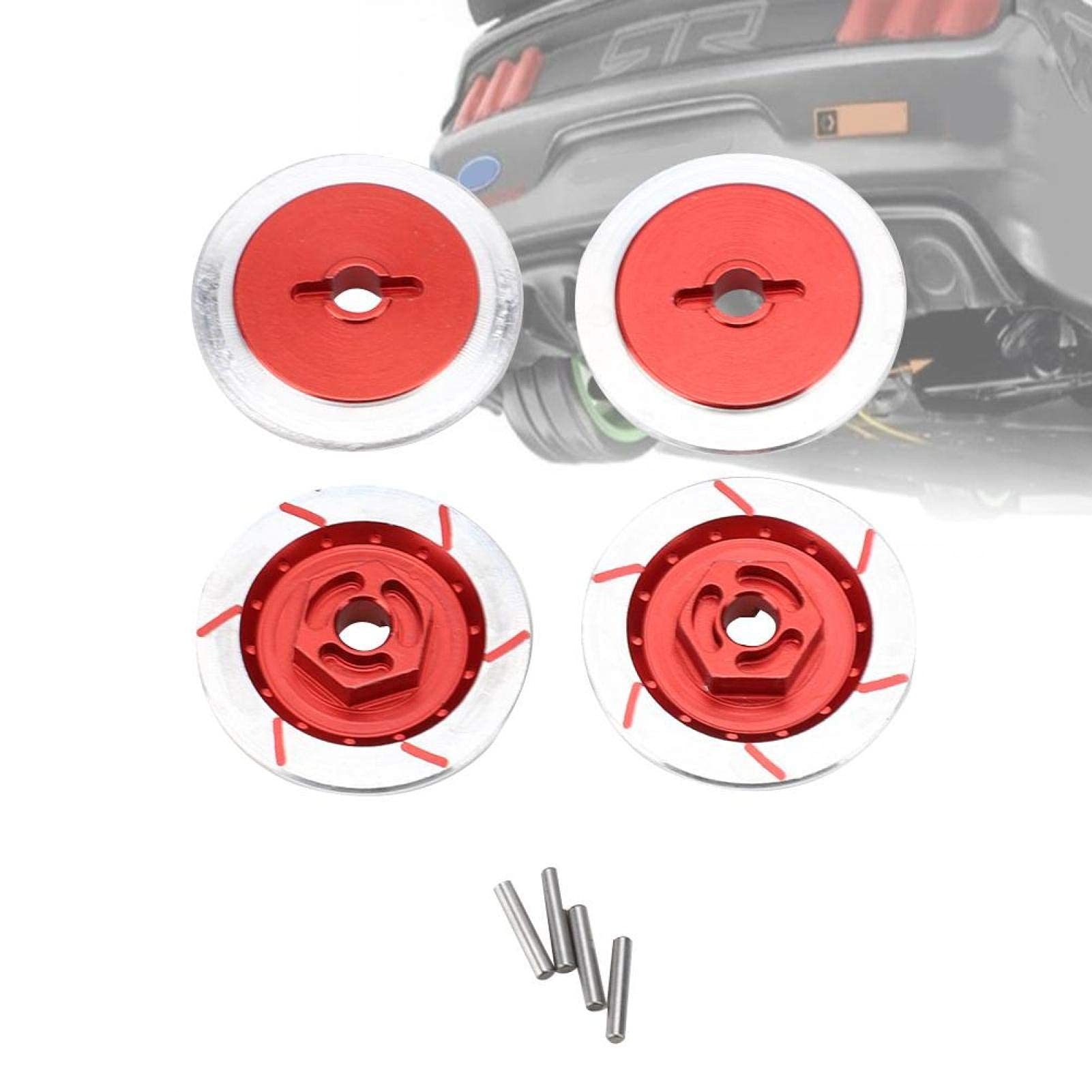 Disco freno per auto RC universale in lega di alluminio da 4
