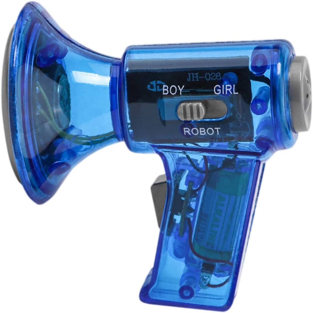 POCHYBullhorn Portable Megaphones Voice Changer Mini Toy Handheld Megaphone for Kids Megaphone Speaker Small Lightweight Bullhorn Speaker Easy to Carry