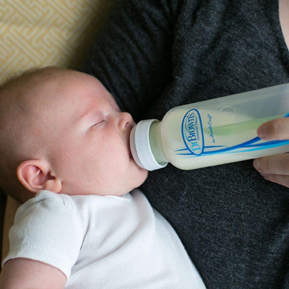 Dr. Brown's - Dr. Brown's Options+ Anti-Colic Eng Hals Baby Flasche Eingang Federmäppchen – 1 Stück