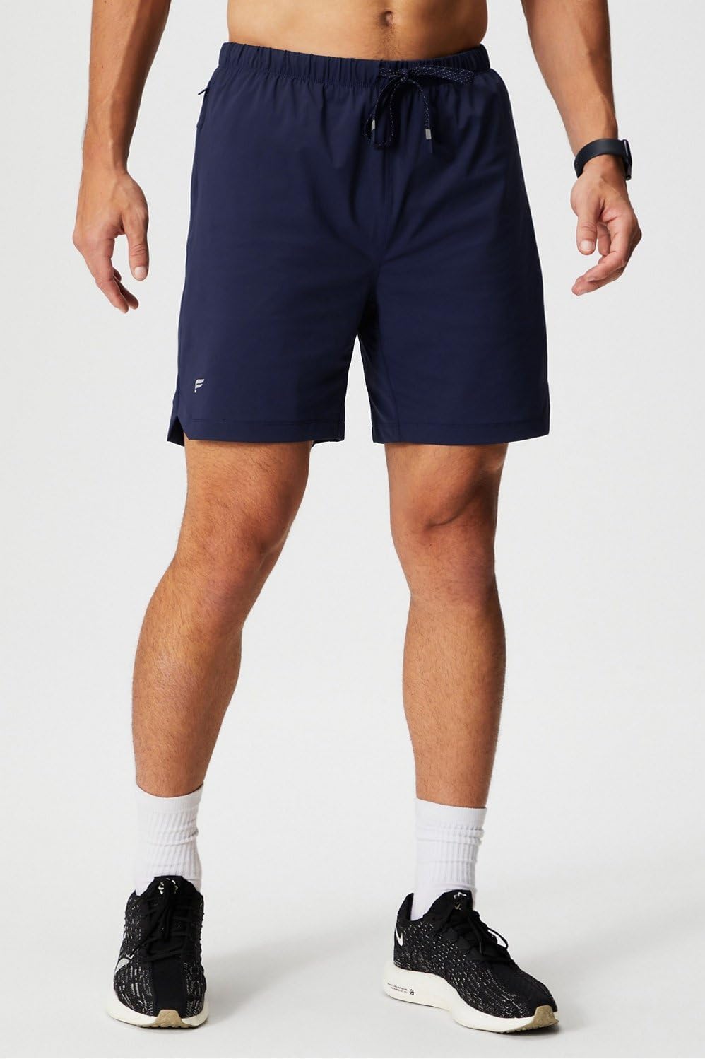 Fabletics Men's The One Short (Unlined), Training, Swimming, Lightweight, Quick-Dry, Zip Pocket, Stretch Woven - Image 4