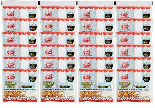 King All-In-One Kettle Corn Popcorn Kit for 6.1 oz. Popper - 24 Case