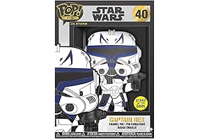 Funko Pop! Star Wars: The Clone Wars - Captain Rex Glow in The Dark