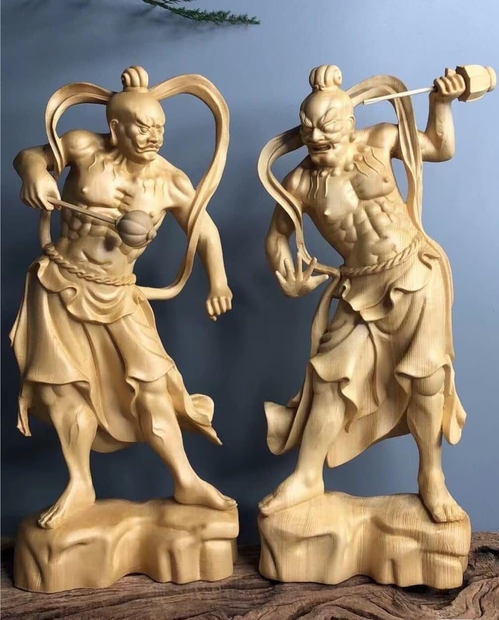 在庫ラスト】恵比寿様 大黒天様 造幣局 泉友会製 2個セット 木箱入り