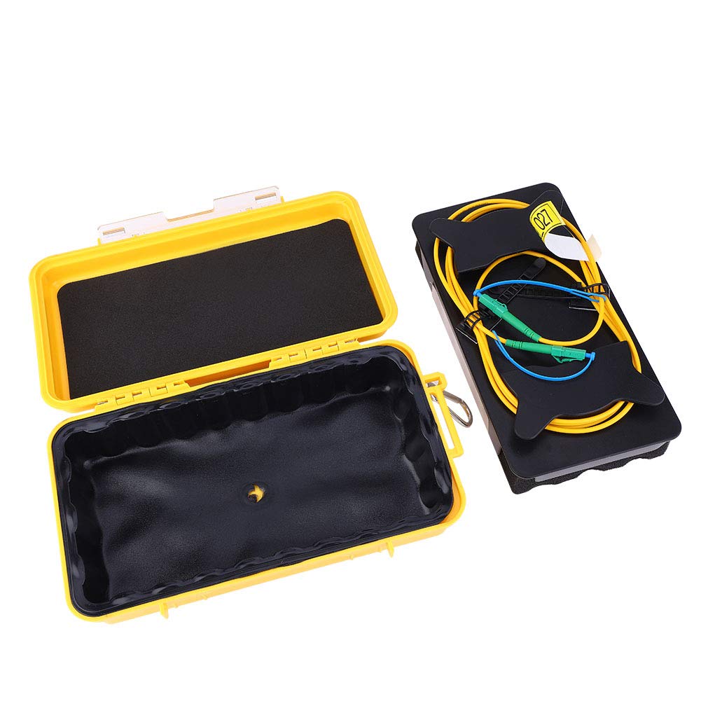 Câble de lancement OTDR professionnel 2000 m monomode haute performance à fibre optique avec zone morte pour des tests OTDR précis, avec coffret de rangement